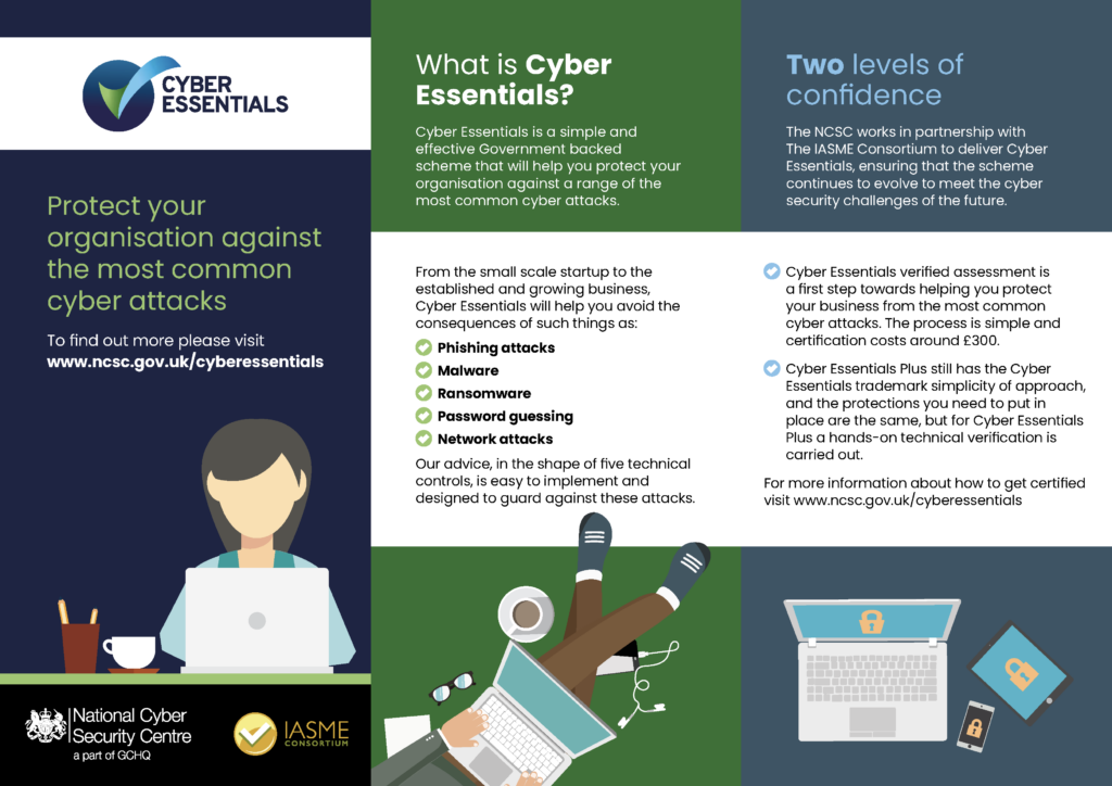 Cyber Essentials Infographics page 1