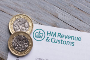 HMRC, Her Majesty's Revenue and Customs tax return paperwork