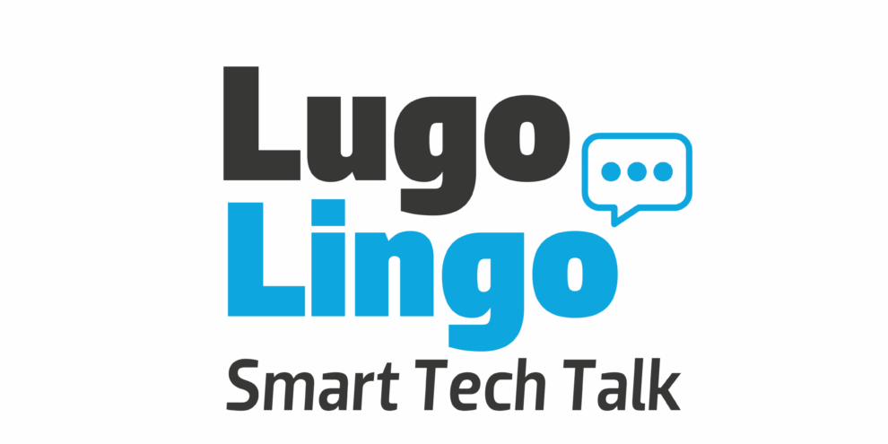 Lugo Lingo Logo White Lugo Lingo Newsletter
